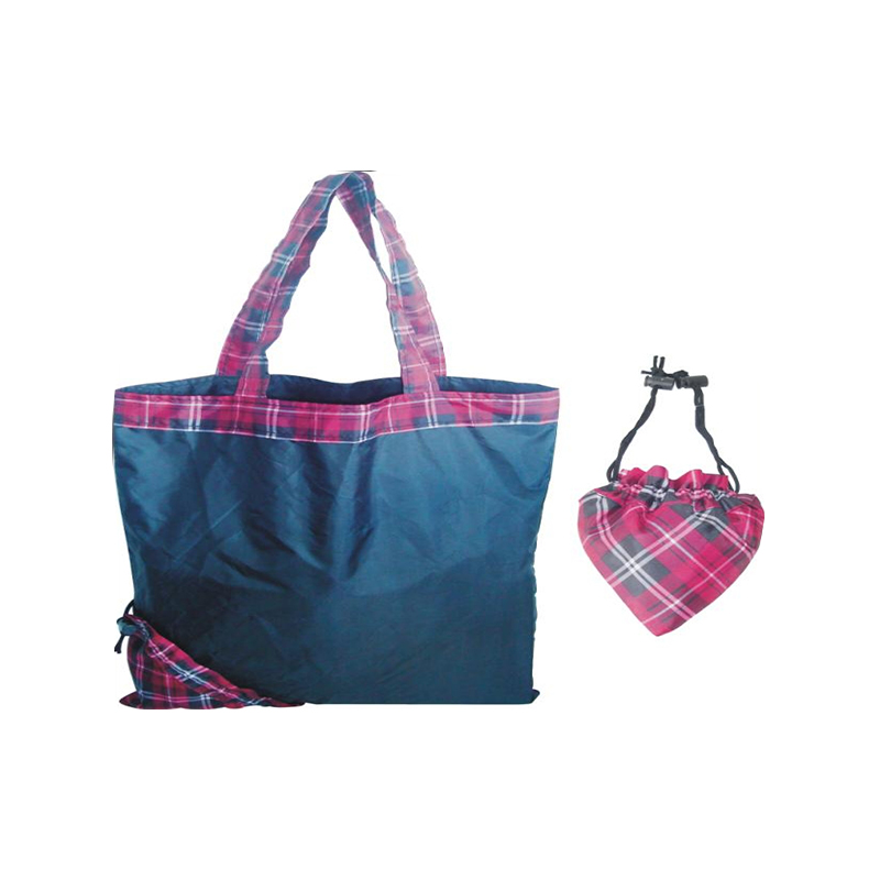 JS-SP001-Sammenleggbar handlepose i polyester